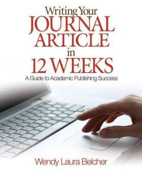 Writing Your Journal Article in 12 Weeks For Sale