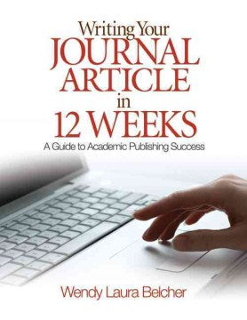 Writing Your Journal Article in 12 Weeks For Sale