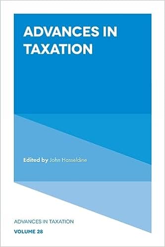 Advances in Taxation For Cheap