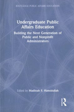 Undergraduate Public Affairs Education on Sale