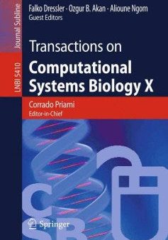 Transactions on Computational Systems Biology X Hot on Sale