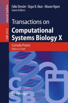 Transactions on Computational Systems Biology X Hot on Sale