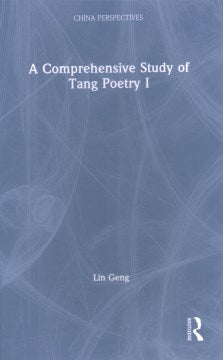 A Comprehensive Study of Tang Poetry For Sale