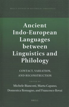 Ancient Indo-European Languages Between Linguistics and Philology Online