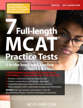 7 Full-length Mcat Practice Tests For Cheap