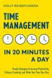 Time Management in 20 Minutes a Day on Sale