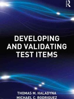 Developing and Validating Test Items For Discount