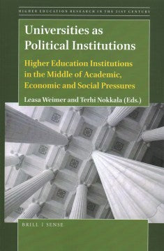 Universities As Political Institutions Online Hot Sale