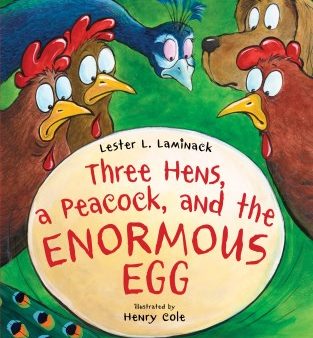 Three Hens, a Peacock, and the Enormous Egg on Sale