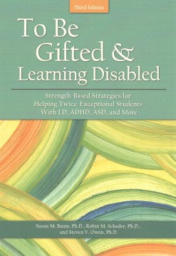 To Be Gifted & Learning Disabled Cheap