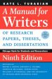 A Manual for Writers of Research Papers, Theses, and Dissertations Online