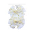 Yellow Floral Tulle :: Mini Traveler Pigtail Set Online Hot Sale