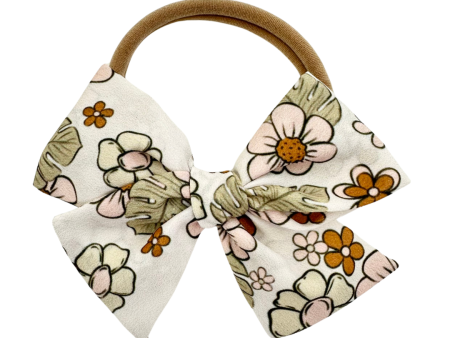 Tropical Floral :: Mini Voyager Bow Cheap