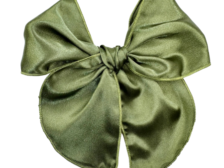 Avocado Green Satin :: Traveler Hot on Sale