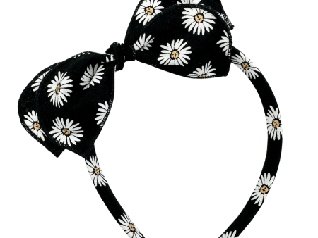 Black and White Daisy :: Traveler Big Girl Headband For Sale